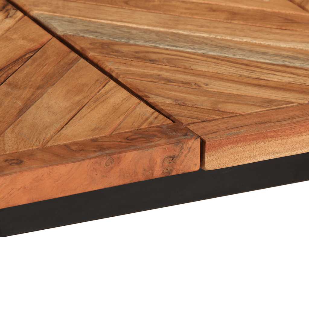 Mesa de jantar 180x90x75 cm madeira de acácia maciça