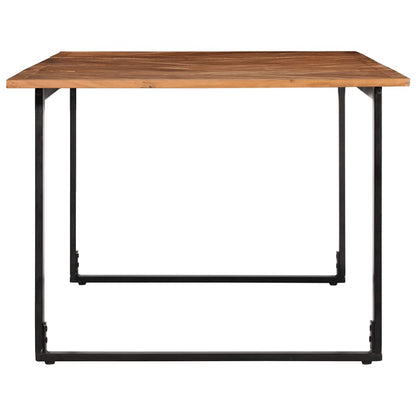 Mesa de jantar 200x100x75 cm Madeira maciça de Acácia