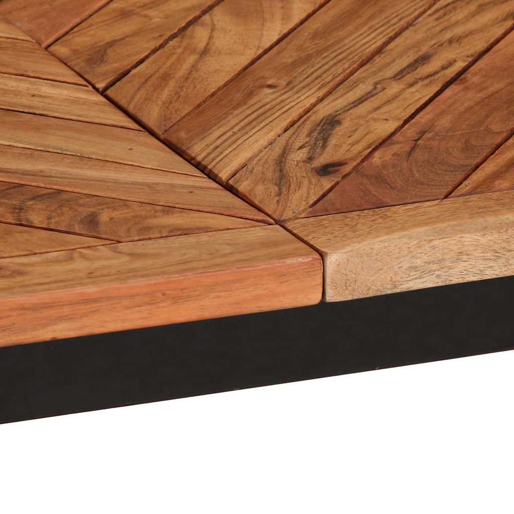 Mesa de jantar 200x100x75 cm Madeira maciça de Acácia