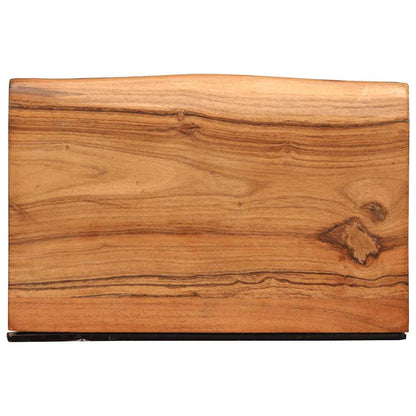 Prateleiras parede 2 pcs 30x20x3,5 cm madeira de acácia maciça