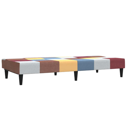 Sofá-cama de 2 lugares tecido