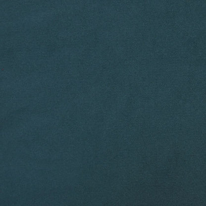 Sofá-cama 2 lugares com duas almofadas veludo azul