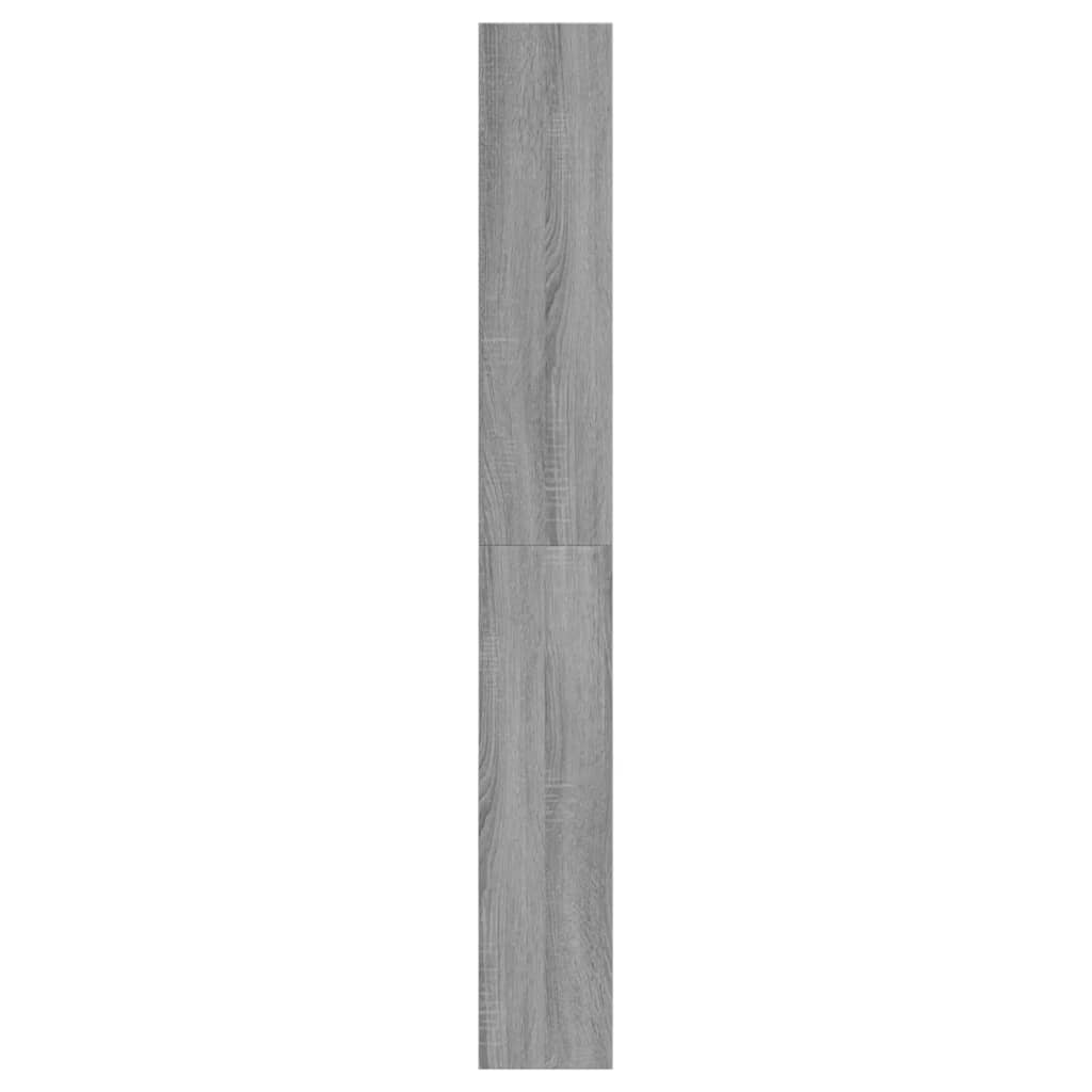 Sapateira 60x21x163,5 cm derivados de madeira cinzento sonoma