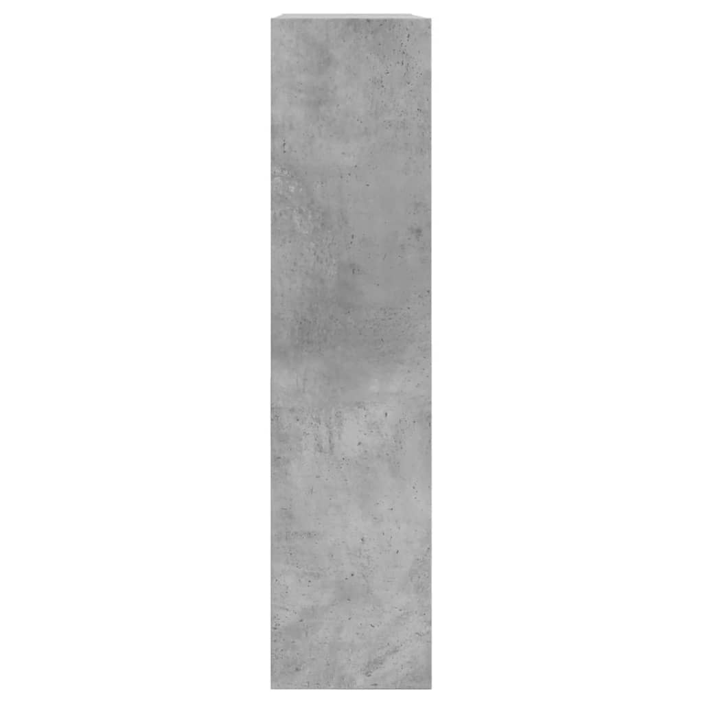 Sapateira 80x21x87,5 cm derivados de madeira cinzento cimento