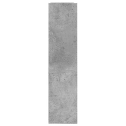 Sapateira 80x21x87,5 cm derivados de madeira cinzento cimento