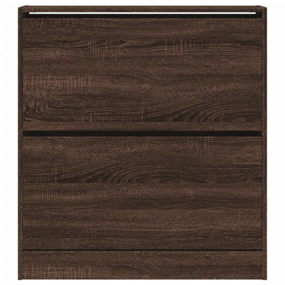 Sapateira 80x21x87,5 cm derivados de madeira carvalho castanho