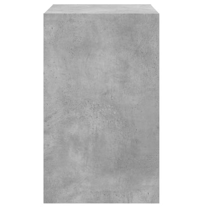 Sapateira 60x42x69 cm derivados de madeira cinzento cimento