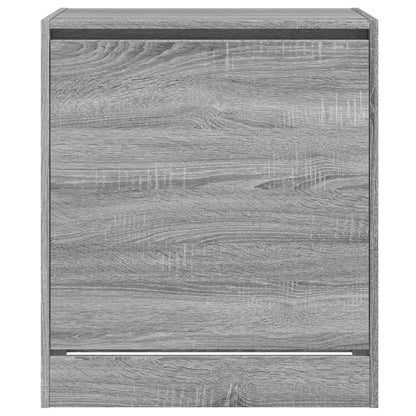 Sapateira 60x42x69 cm derivados de madeira cinzento sonoma