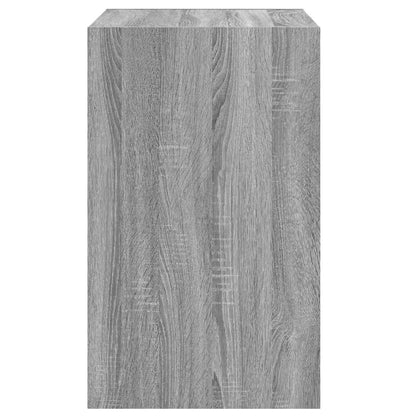 Sapateira 60x42x69 cm derivados de madeira cinzento sonoma
