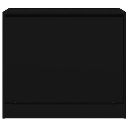Sapateira 80x42x69 cm derivados de madeira preto