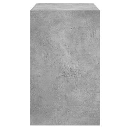 Sapateira 80x42x69 cm derivados de madeira cinzento cimento
