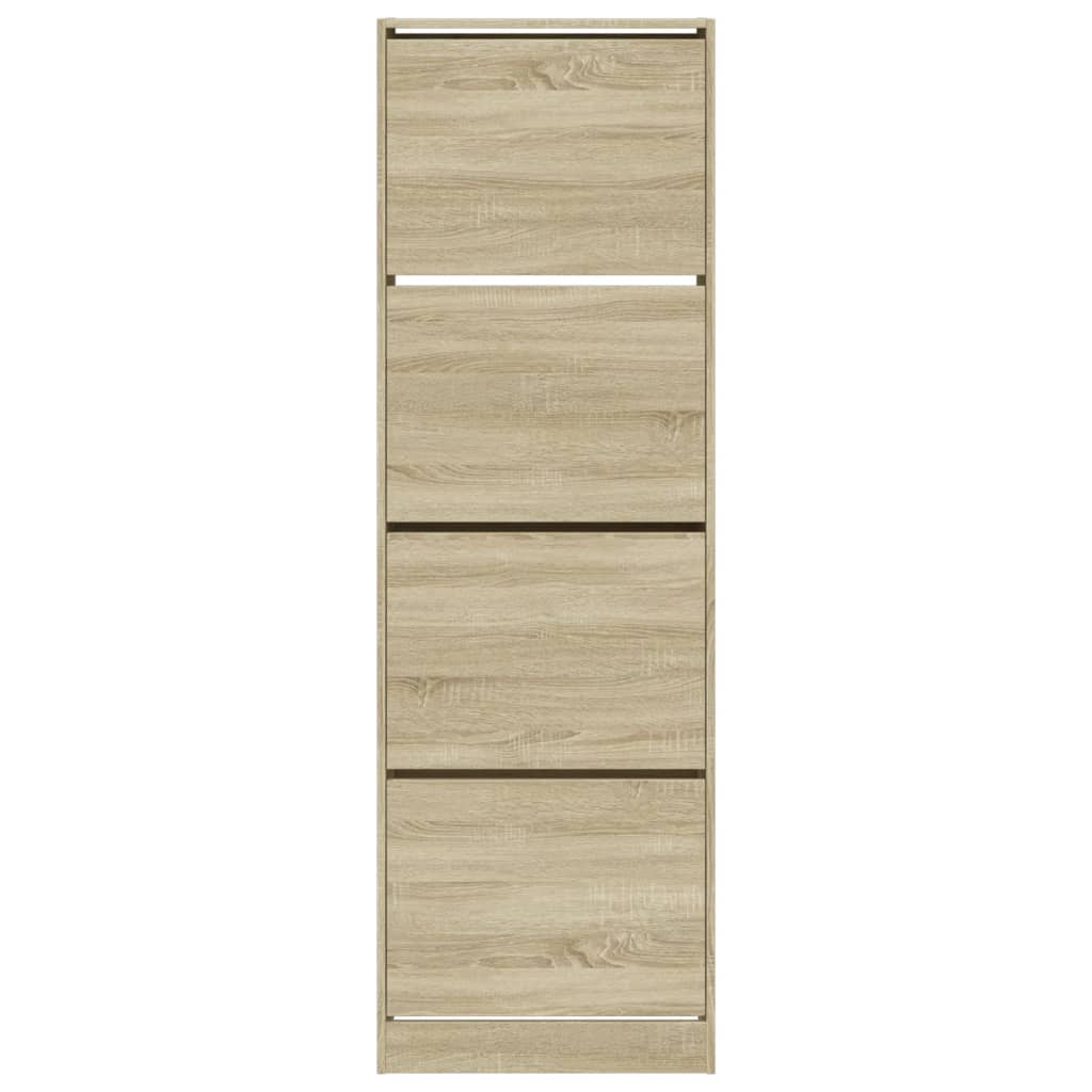 Sapateira 4 gavetas articuladas 60x34x187,5 cm carvalho sonoma