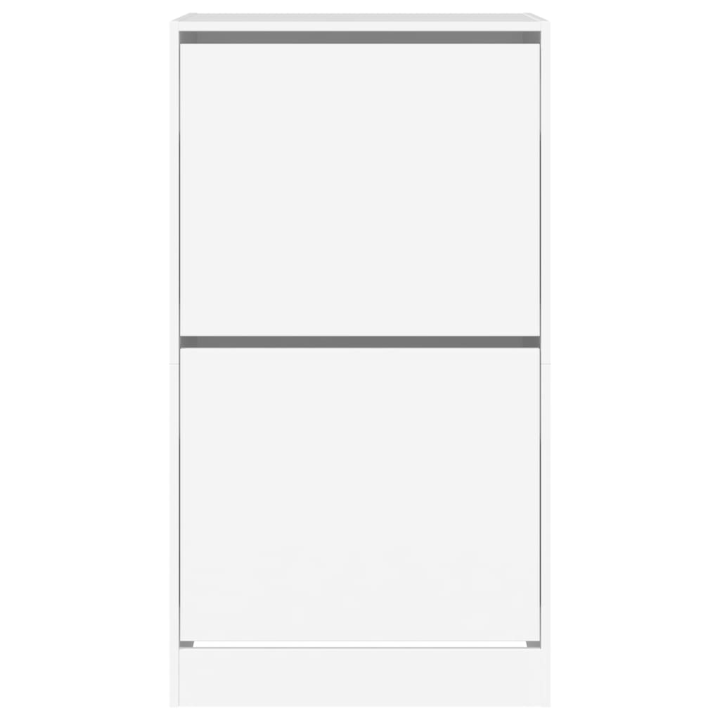Sapateira c/ 2 gavetas articuladas 60x42x108 cm branco