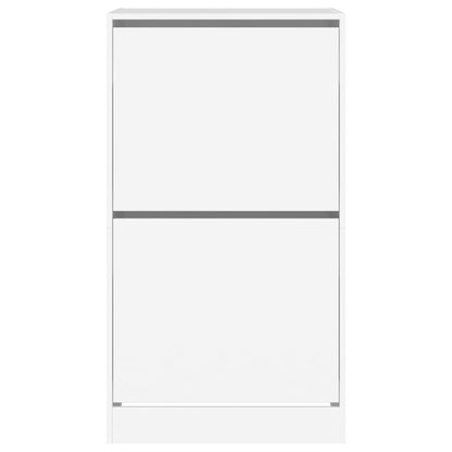 Sapateira c/ 2 gavetas articuladas 60x42x108 cm branco