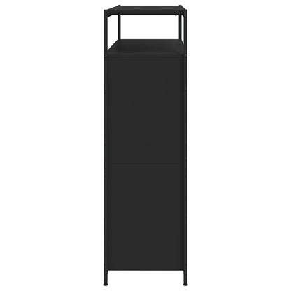 Sapateira c/ 4 gavetas articuladas 100x34x112 cm preto