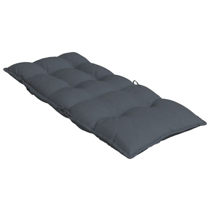 Almofadões p/ cadeira encosto alto 4pcs tecido oxford antracite