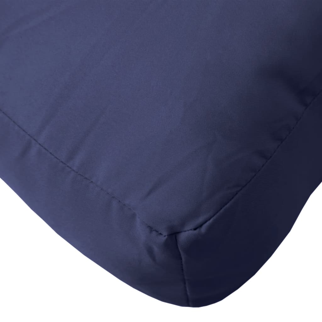 Almofadão p/ móvel de paletes 58x58x10 cm oxford azul-marinho