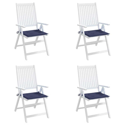 Almofadões p/ sofá de paletes 4 pcs tecido oxford azul-marinho
