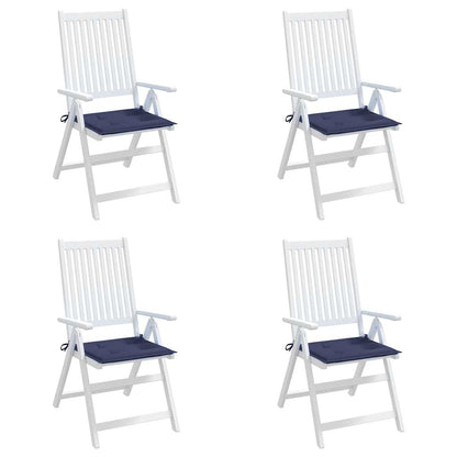 Almofadões p/ sofá de paletes 4 pcs tecido oxford azul-marinho