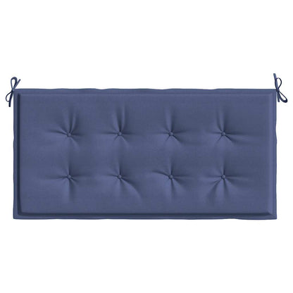 Almofadão p/ banco jardim 100x50x4cm tecido oxford azul-marinho