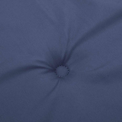 Almofadão p/ banco jardim 120x50x4cm tecido oxford azul-marinho