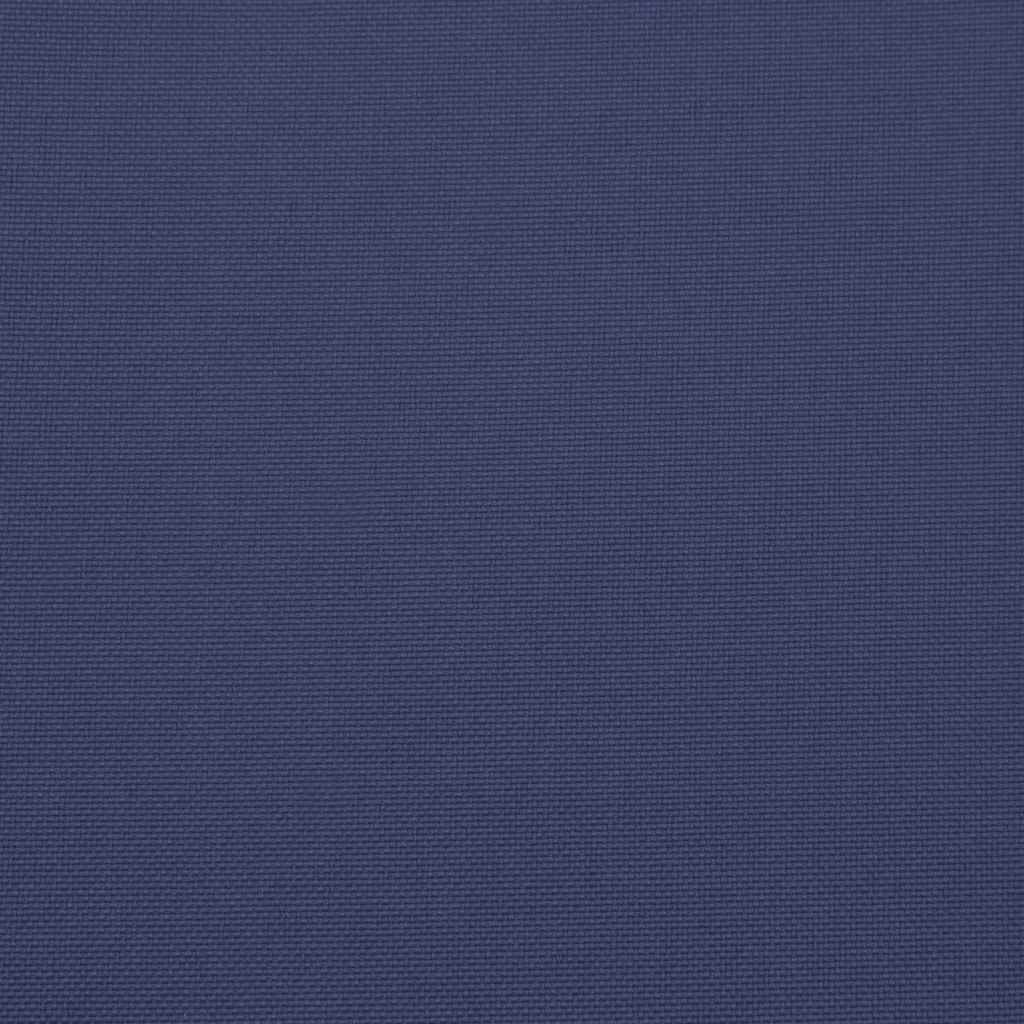 Almofadão p/ banco jardim 120x50x4cm tecido oxford azul-marinho