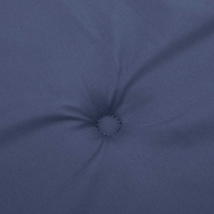 Almofadão p/ banco jardim 150x50x4cm tecido oxford azul-marinho