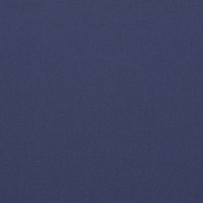 Almofadão p/ banco jardim 150x50x4cm tecido oxford azul-marinho