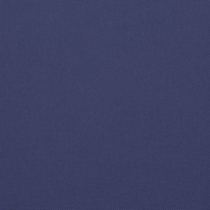 Almofadões cadeira encosto alto 4pcs tecido azul-marinho
