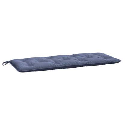 Almofadões banco jardim 2 pcs 120x50x7cm oxford azul-marinho