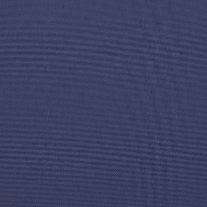 Almofadões banco jardim 2 pcs 120x50x7cm oxford azul-marinho