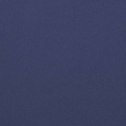 Almofadões para sofá de paletes 2 pcs tecido azul-marinho