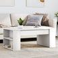 Mesa de centro 102x55x42 cm derivados de madeira branco