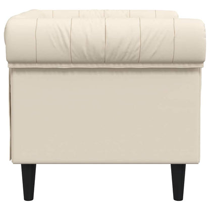 Poltrona chesterfield linho