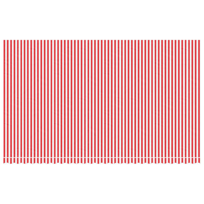 Tecido de substituição p/ toldo 6x3,5 m riscas vermelho/branco