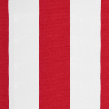Tecido de substituição p/ toldo 6x3,5 m riscas vermelho/branco