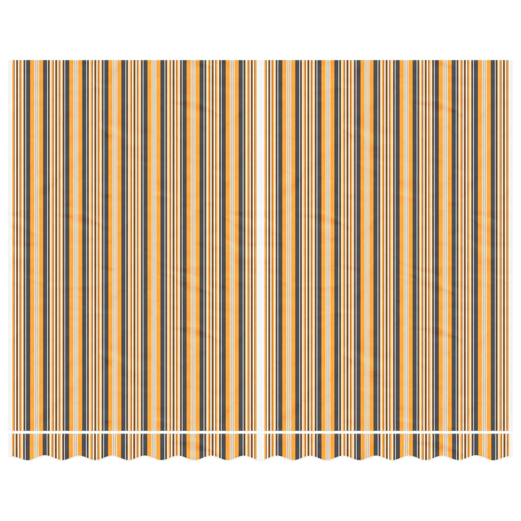 Tecido de substituição para toldo 3,5x2,5 m riscas multicor