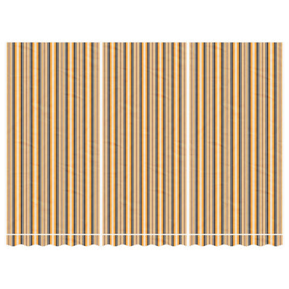 Tecido de substituição para toldo 4,5x3 m riscas multicor