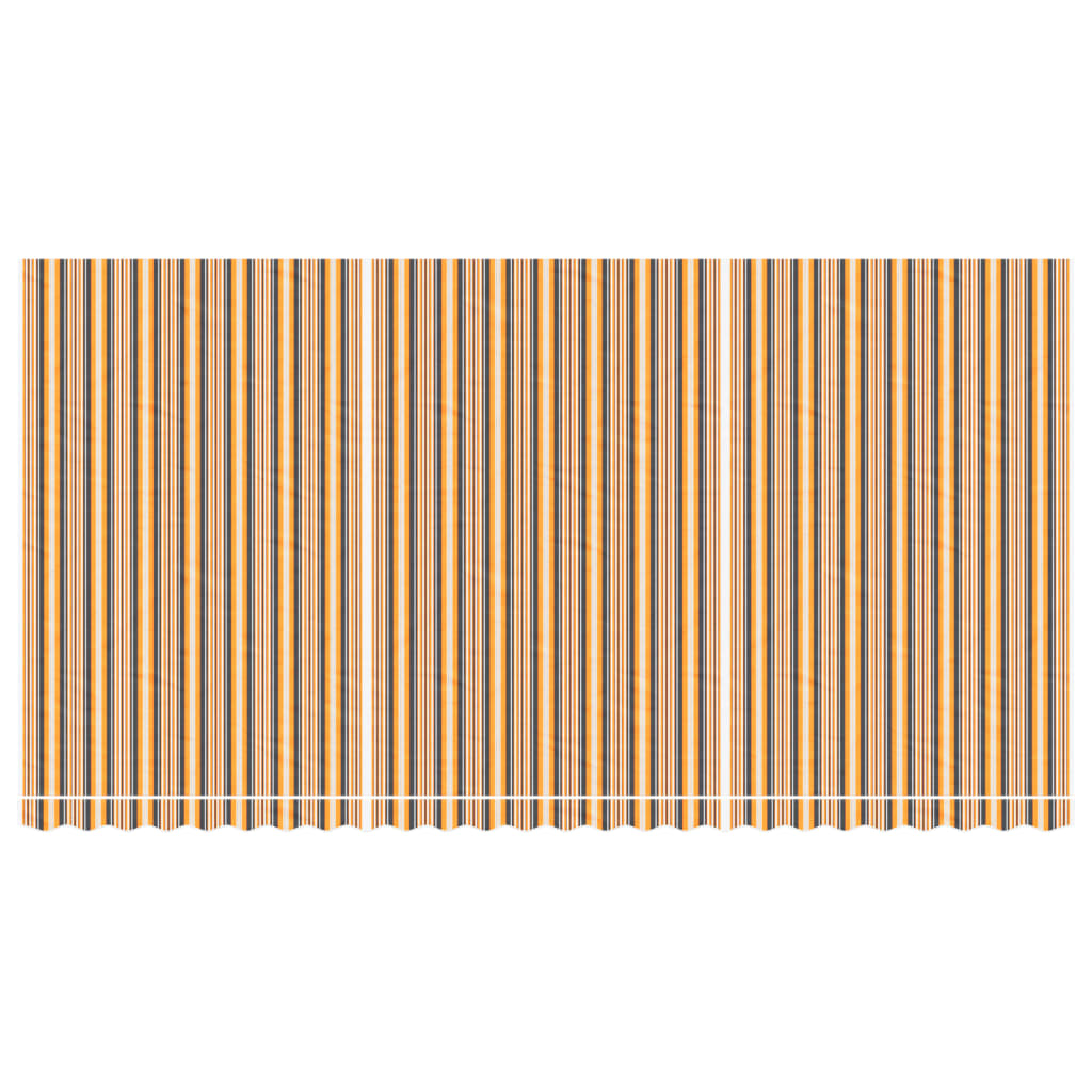 Tecido de substituição para toldo 6x3 m riscas multicor