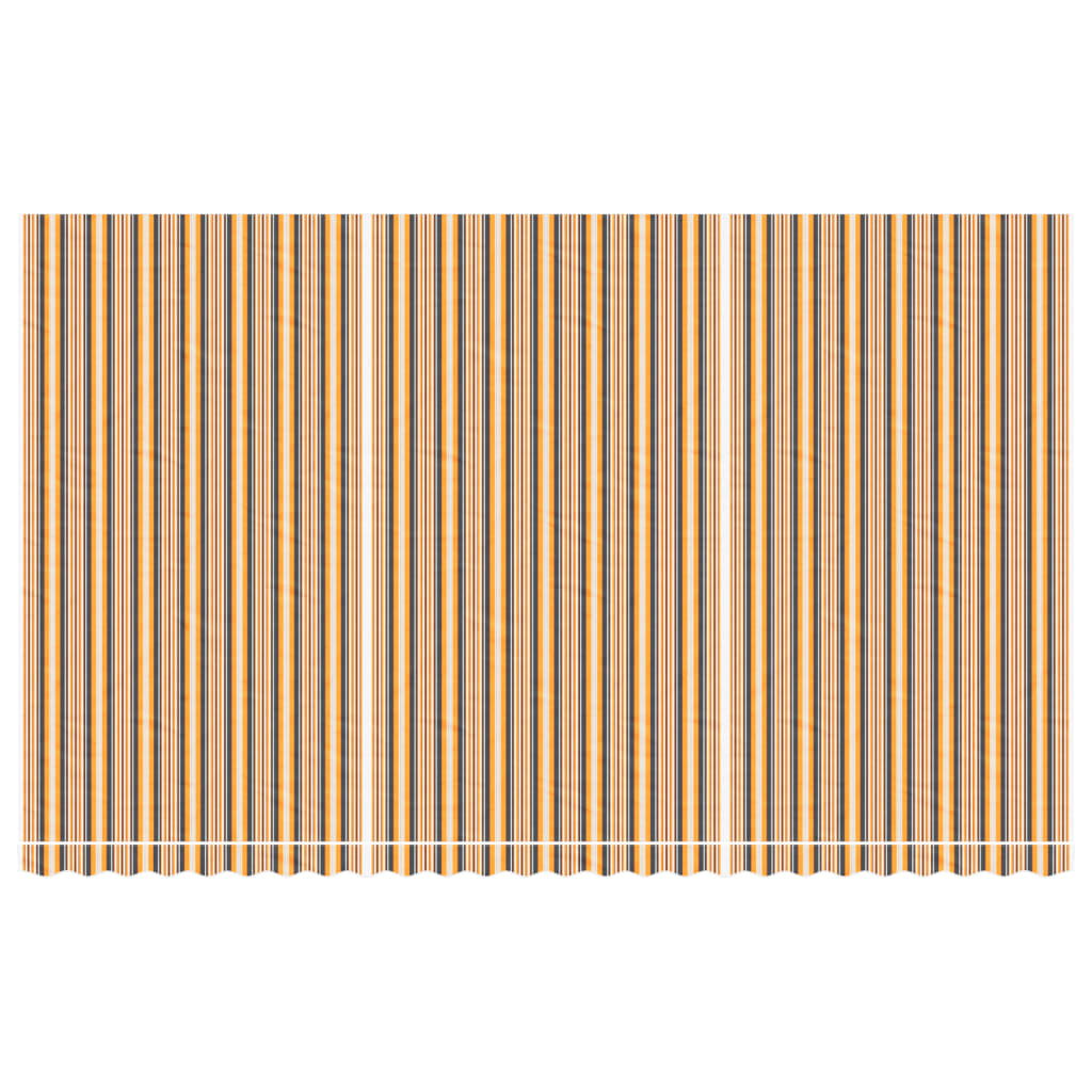 Tecido de substituição para toldo 6x3,5 m riscas multicor