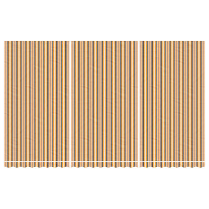 Tecido de substituição para toldo 6x3,5 m riscas multicor