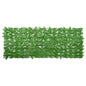 Tela de varanda com folhas verdes 200x75 cm
