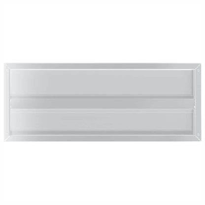 Prateleiras de parede 2 pcs 75x30x3 cm aço inoxidável prateado