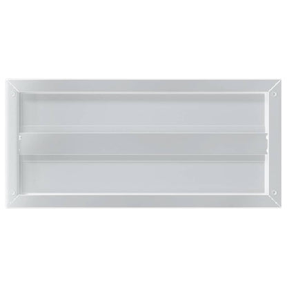 Prateleiras de parede 2 pcs 50x23,5x3cm aço inoxidável prateado