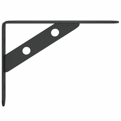 Suportes prateleira 4pcs 15x2,5x11,5 cm aço inoxidável prateado