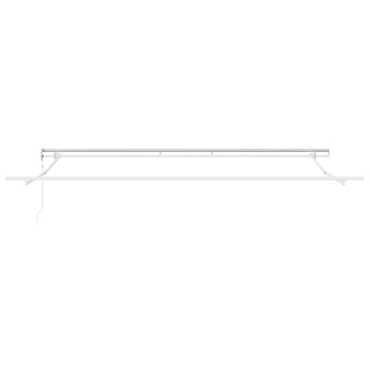 Toldo retrátil automático 400x300 cm antracite e branco