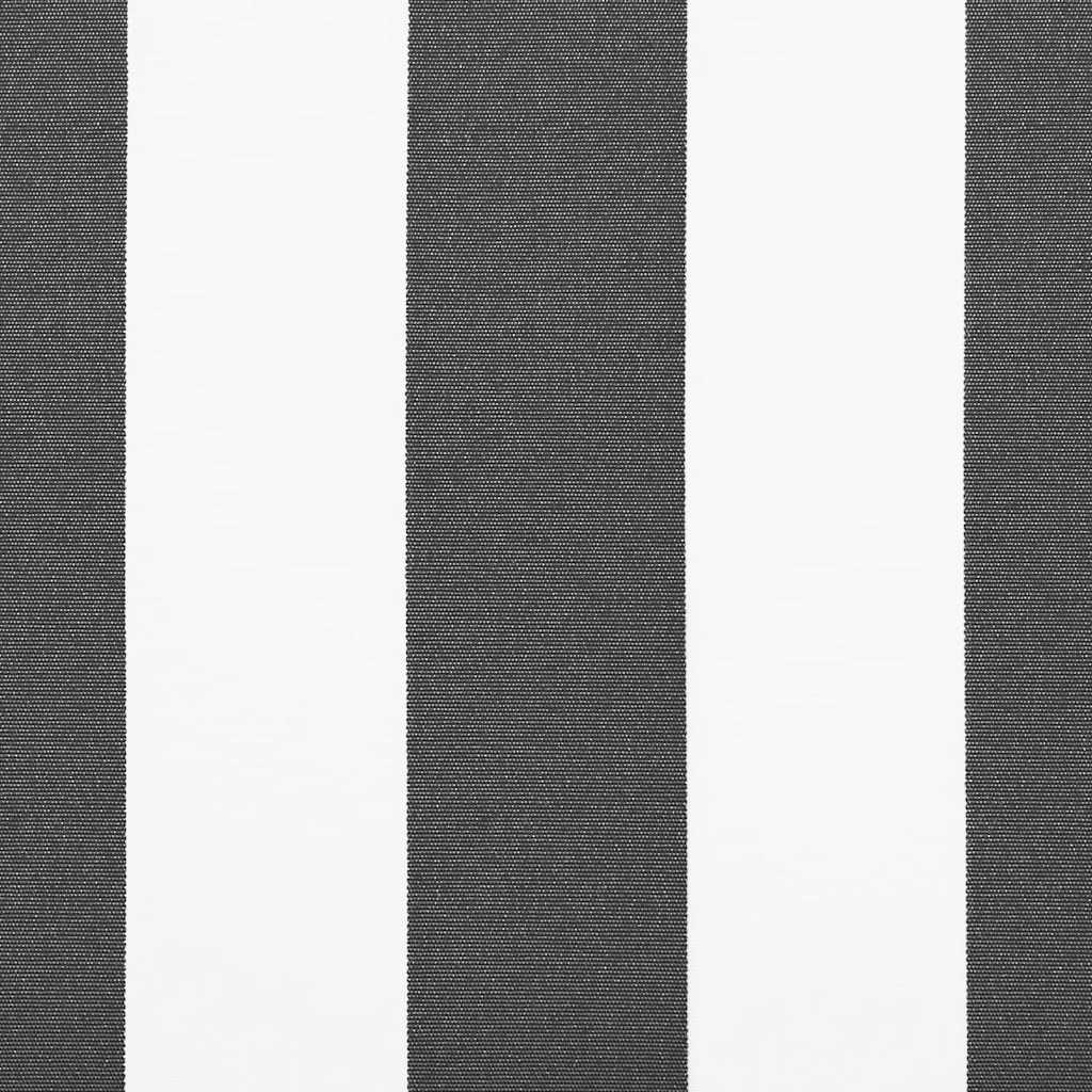 Toldo retrátil automático 400x300 cm antracite e branco