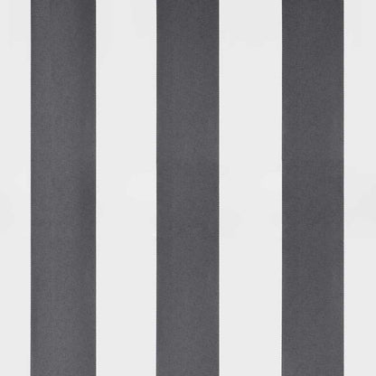 Toldo retrátil 3,5x2,5 m tecido e alumínio antracite e branco