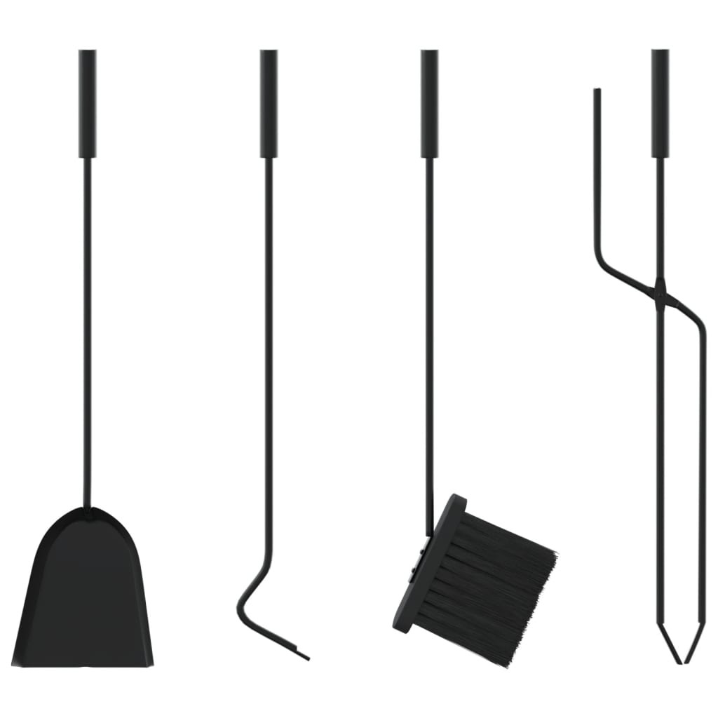 Conjunto de ferramentas para lareira de 5 peças 23x15x66 cm Aço
