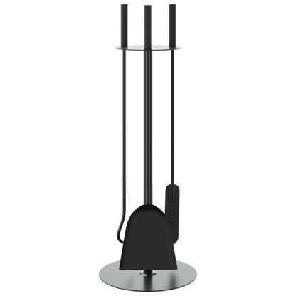 Conjunto de ferramentas para lareira de 4 peças 22x59 cm Aço